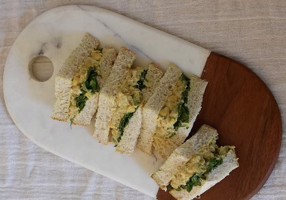Sandwich style thon-mayonnaise végane